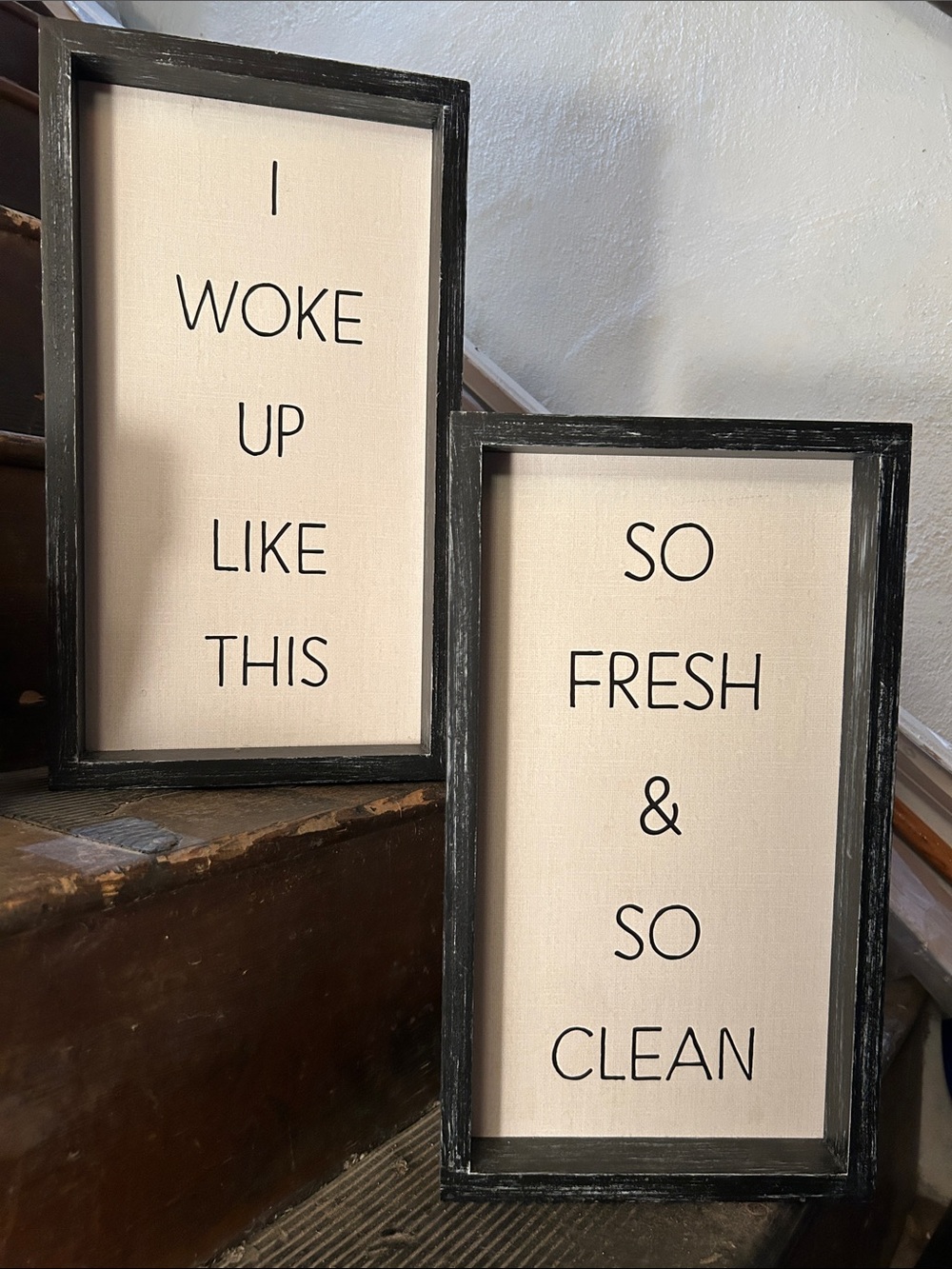 'Signs of the Time' Modern Home Wall Decor